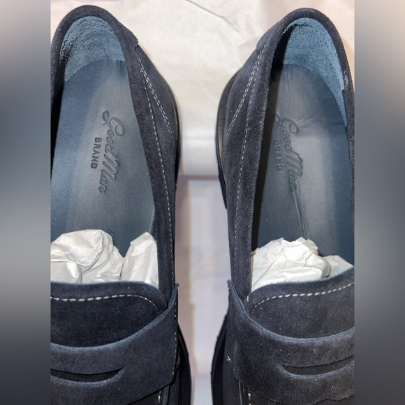 Good Man Brand Lexington Loafer Dark Navy Suede